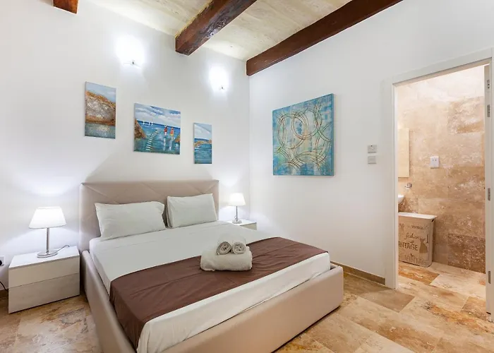 Designer With Comfy Sofa In By 360 Estates Apartment Valletta